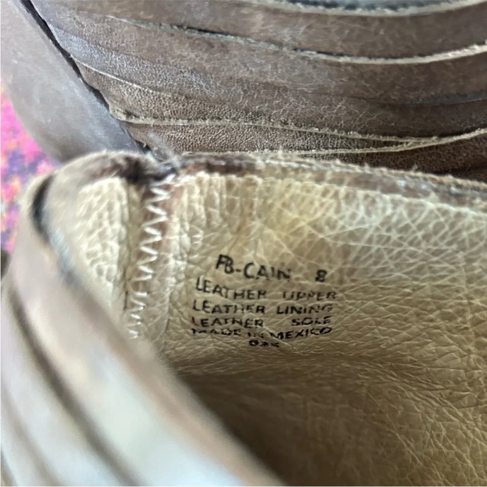 Freebird by Steven | Women’s Brown Leather/Suede Strappy Cain Ankle Boots Size 8 - Picture 12 of 15